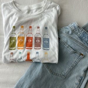 Tito’s T-shirt with Colored Bottles